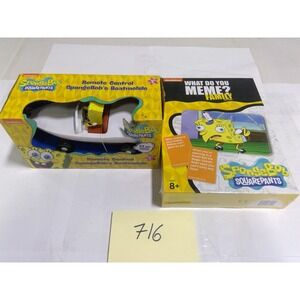 Nickelodeon SpongeBob SquarePants RC Boatmobile & What Do You Meme Game